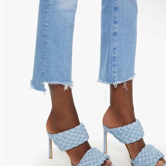 MOTHER | Insider Crop Step Frey Limited Edition Wash Size 32 Anthropologie - Picture 9 of 14